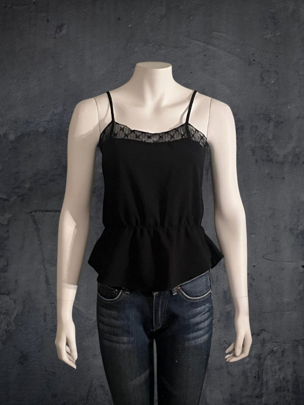 Strappy Old Navy Peplum Top
